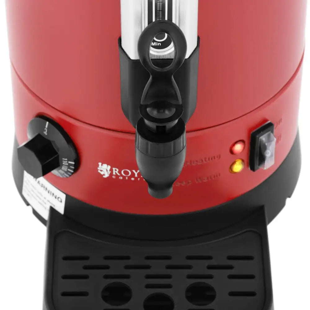 Bryter for Varmer med Doble Vegger og Dryppstativ 6,1 l 1500 w Rød