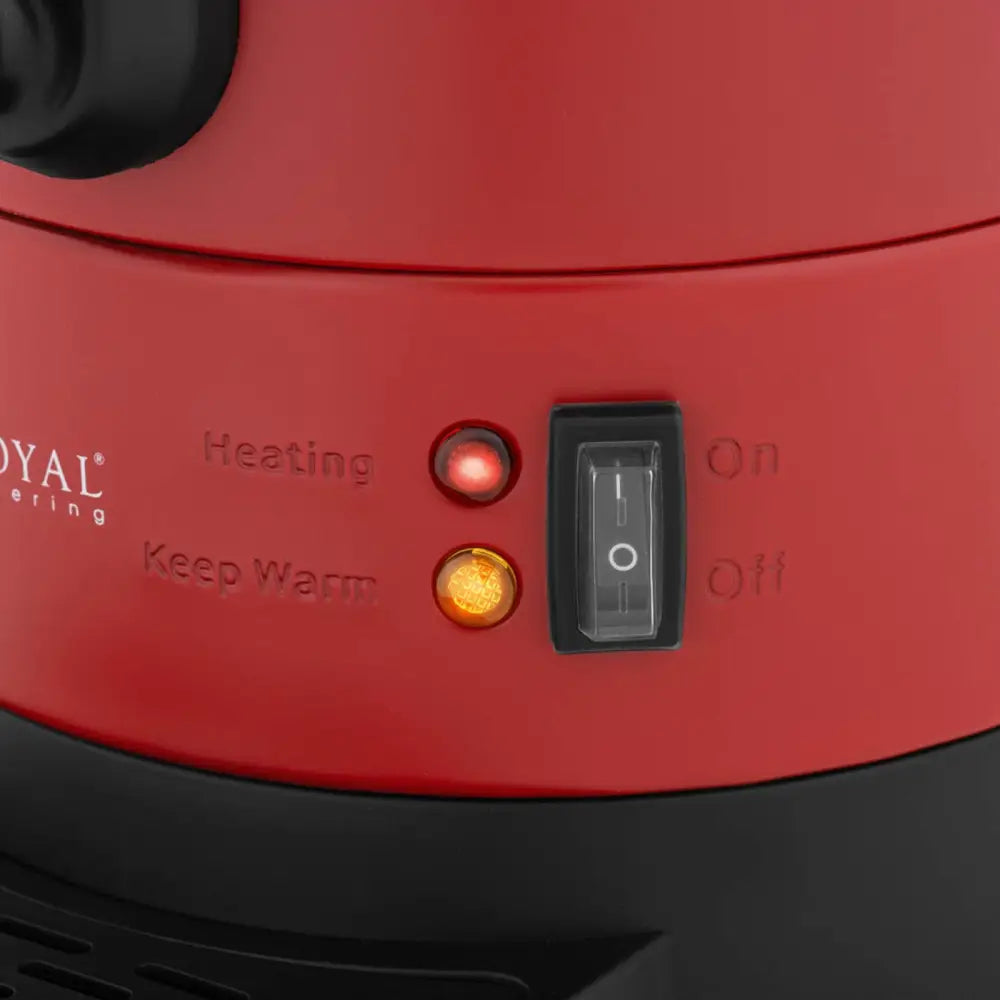 Bryter for Varmer med Doble Vegger og Dryppstativ 6,1 l 1500 w Rød