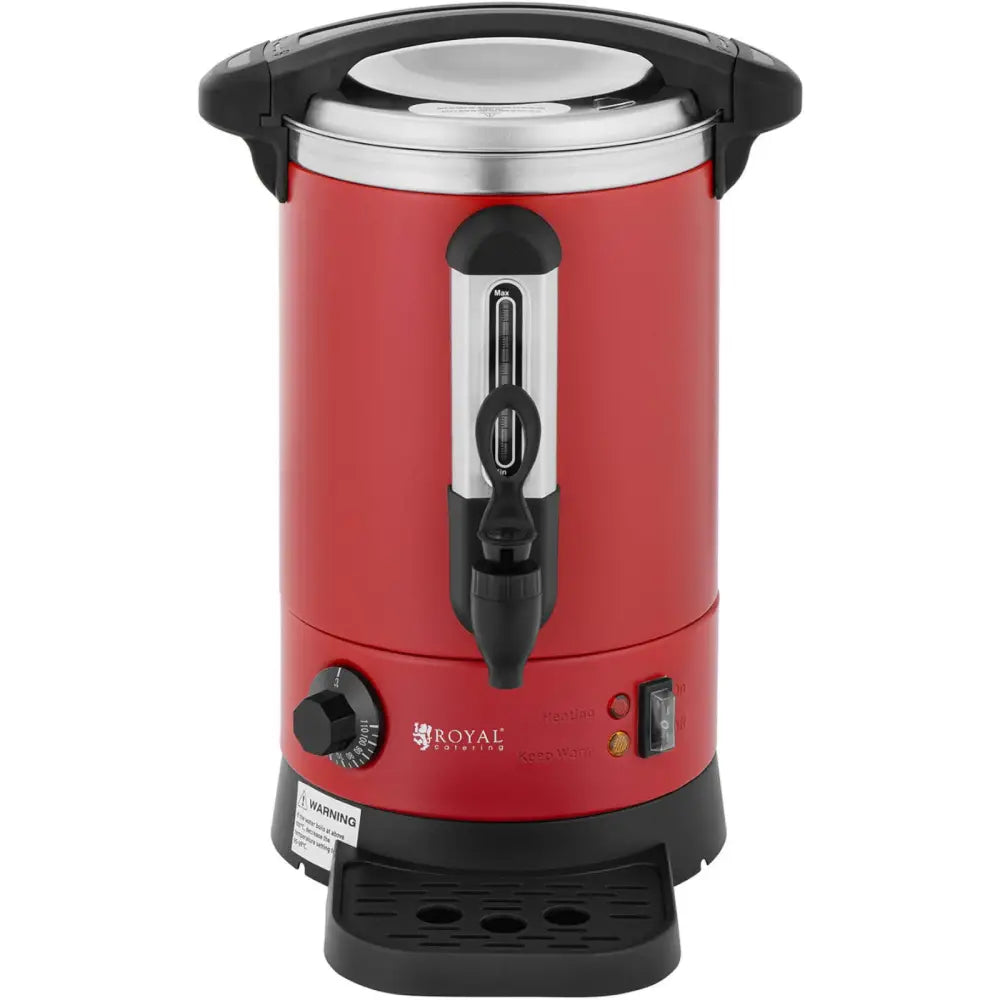 Bryter for Varmer med Doble Vegger og Dryppstativ 6,1 l 1500 w Rød