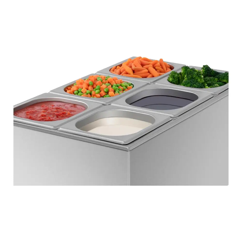 Buffet Varmeskap med Kran og 6 Gn med Lokk - Produsentkode: 1000097