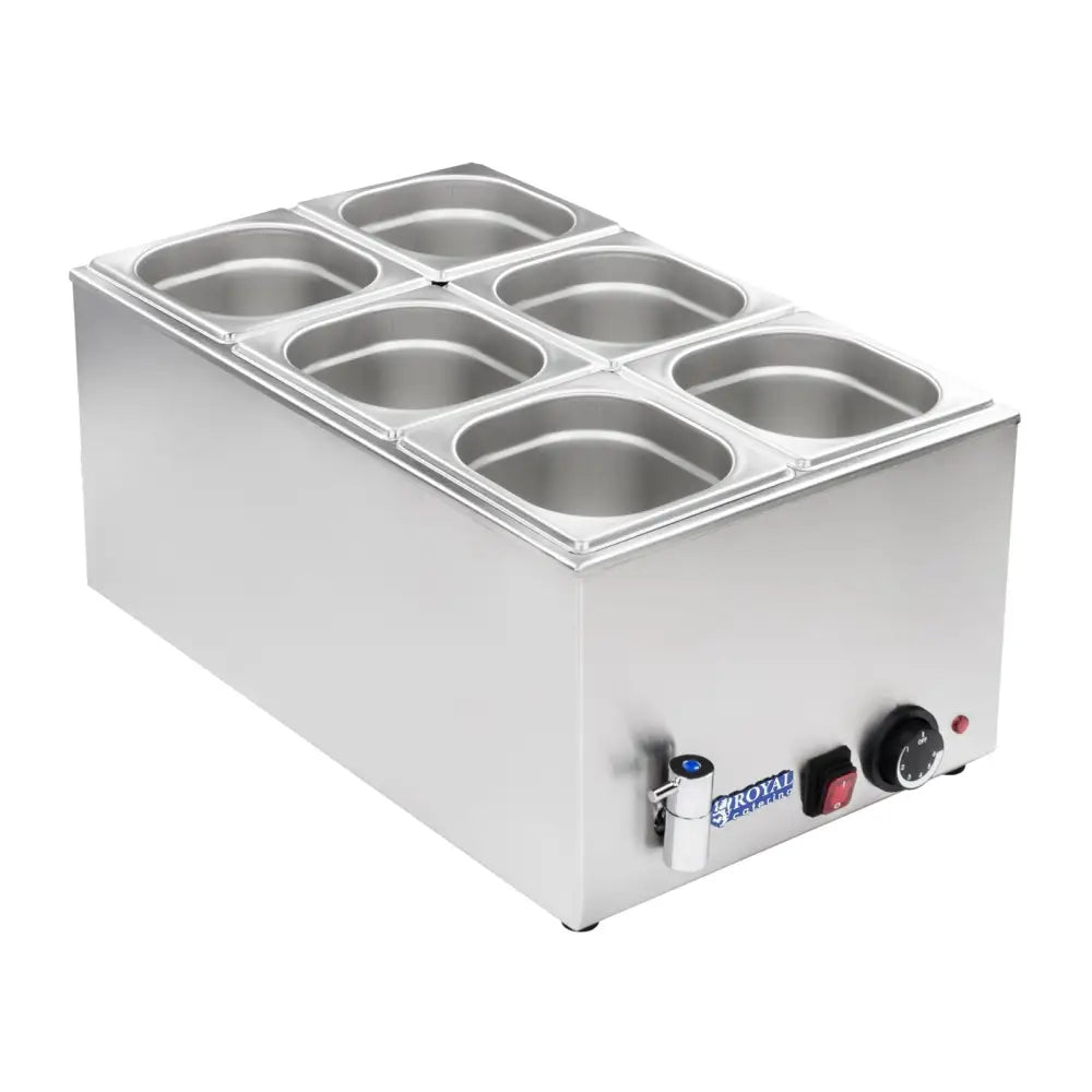 Buffet Varmeskap med Kran og 6 Gn med Lokk - Produsentkode: 1000097