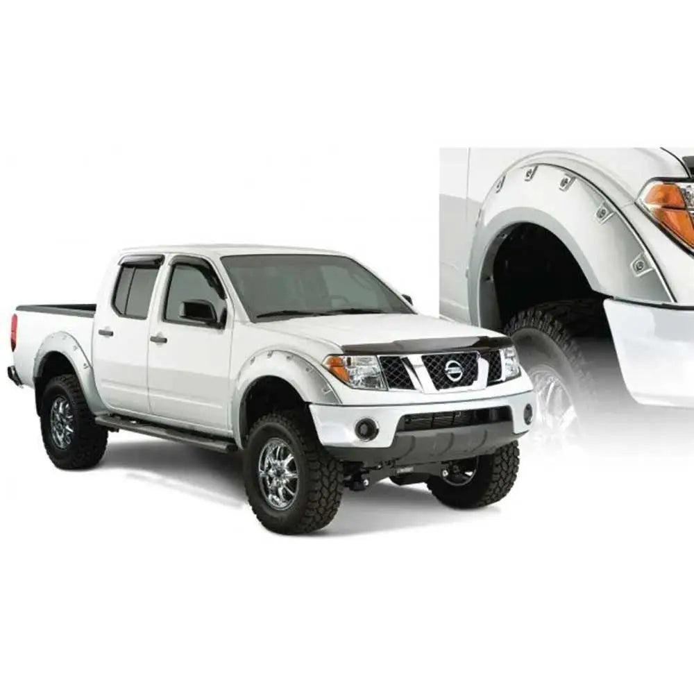 Bushwacker Boss Pocket Style Langbord Poserpos-utvidelser - Nissan Navara 05-15