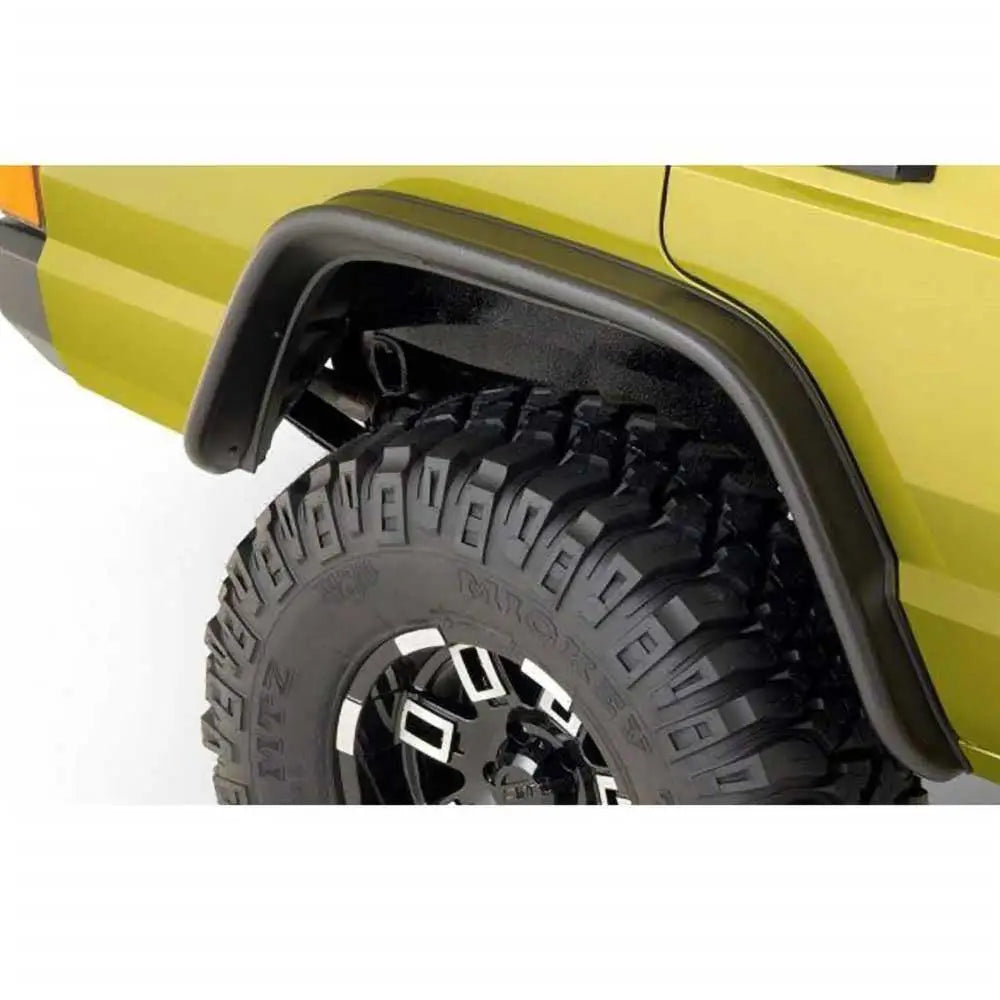 Bushwacker Flat Style Skjermbredder Sett - Jeep Cherokee Xj 84-01