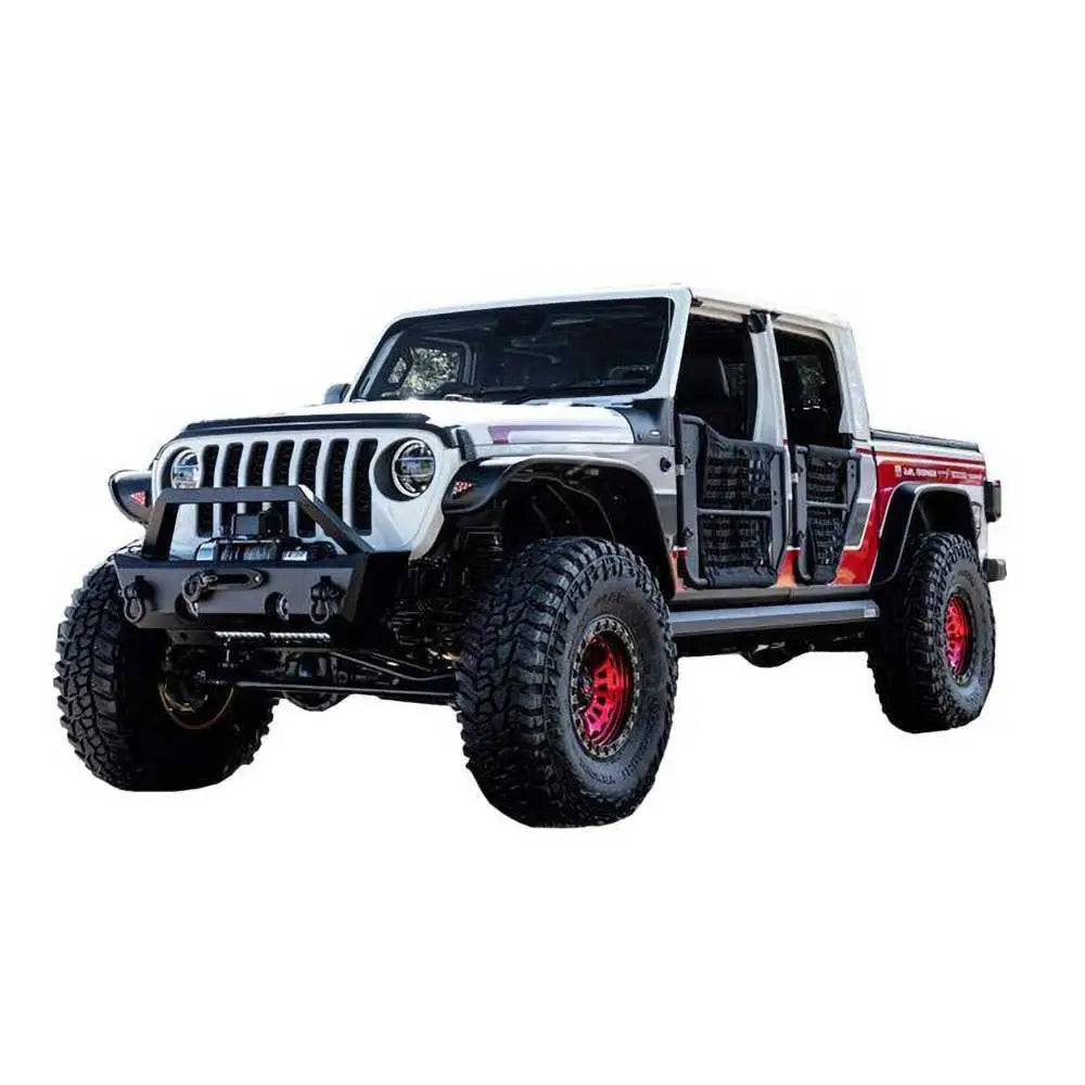 Bushwacker Flat Style Skjermbreddere - Jeep Gladiator Jt 20-