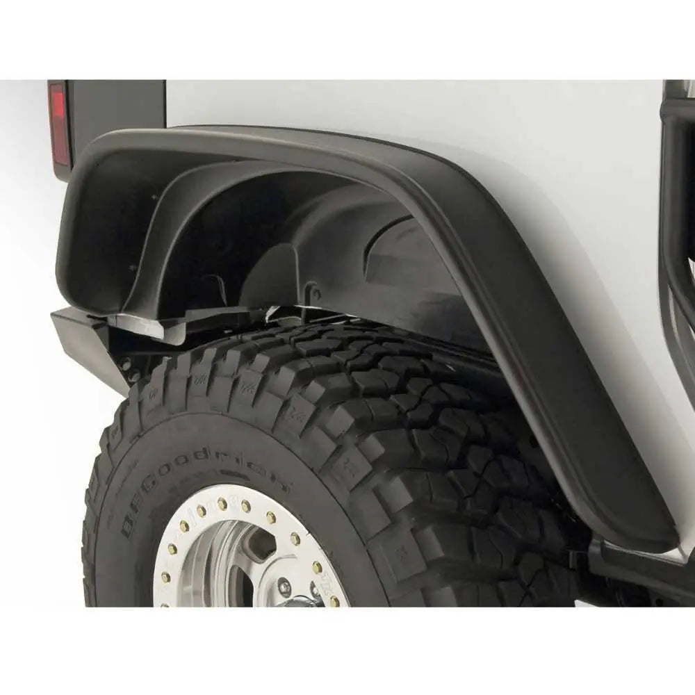 Bushwacker Flat Style Skjermbreddeutvidelser - Jeep Wrangler Jl 4 d 18-