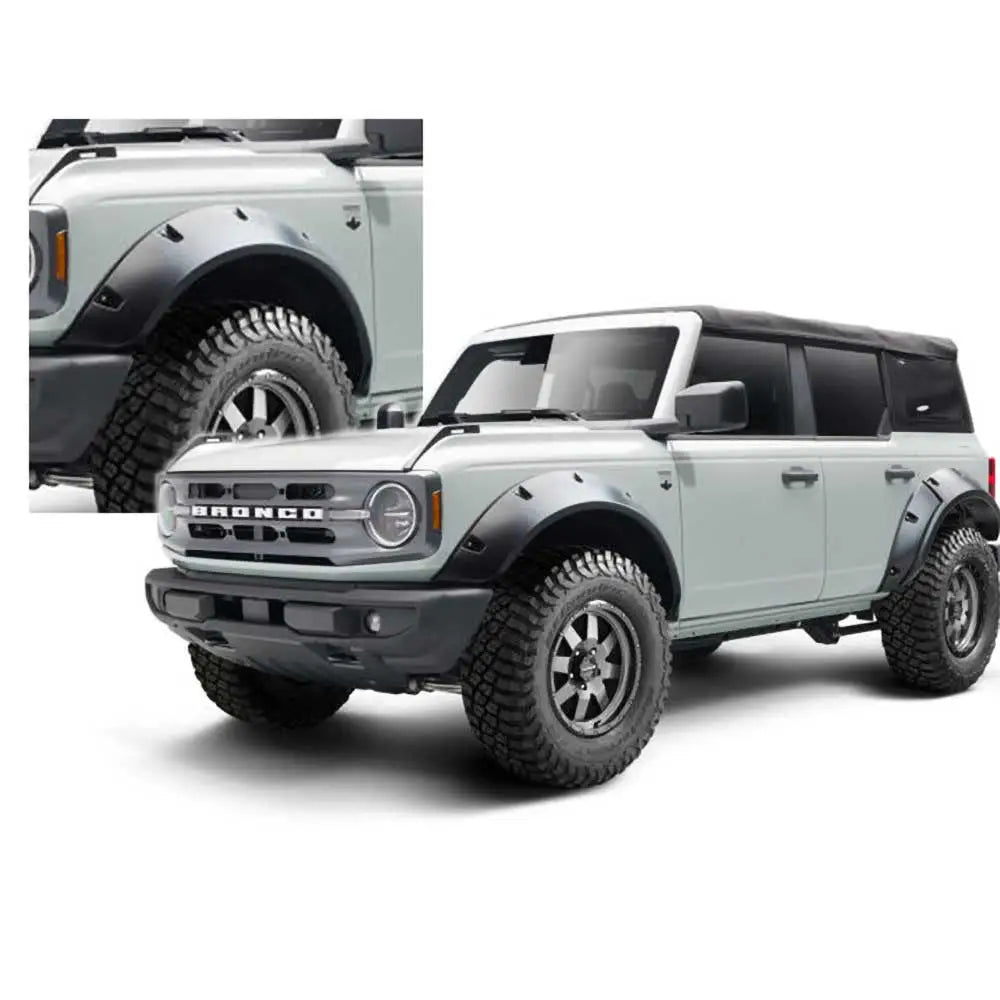 Bushwacker Pocket Style - Skjermbreddere for Ford New Bronco 4 d 21-