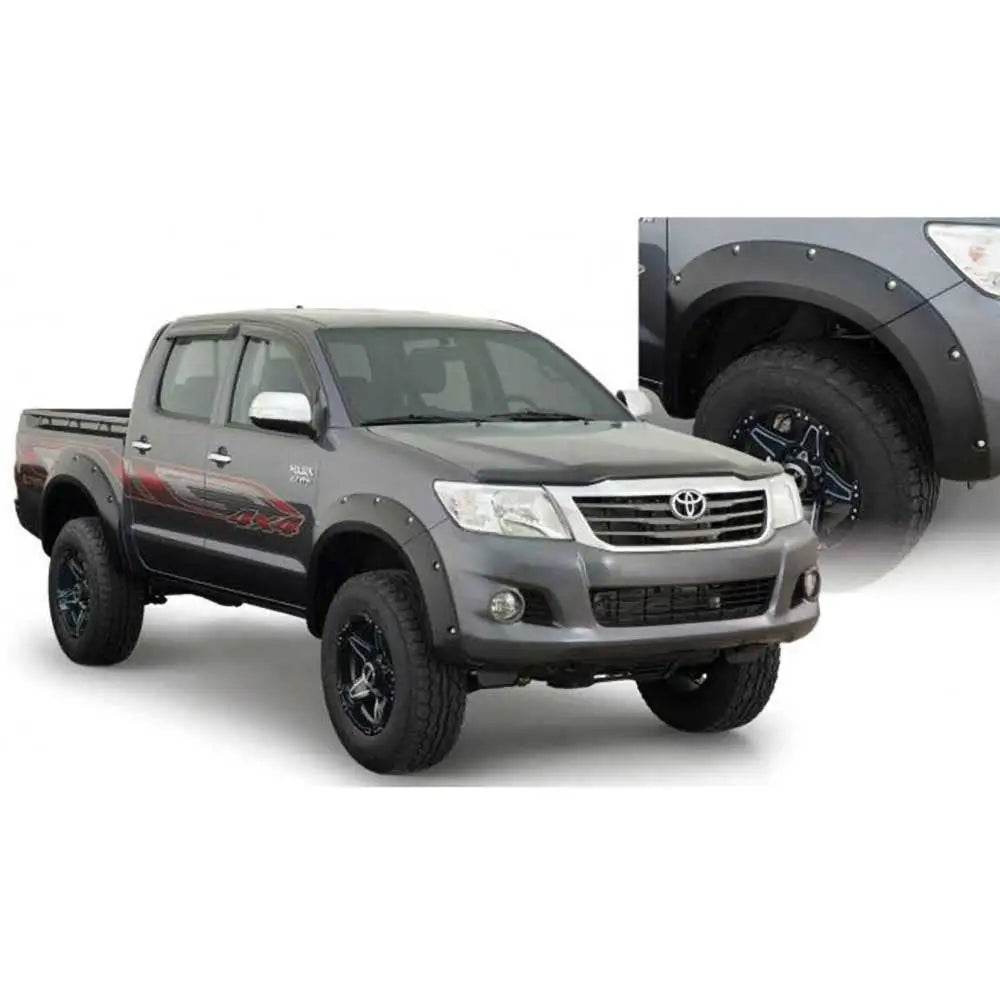Bushwacker Pocket Style - Skjermbreddere for Toyota Hilux Vigo 11-13