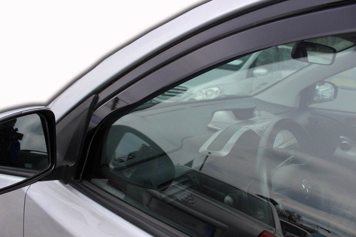 Heko vindavviser til Toyota IQ 3-dørs 2009→ sett 2 stk. – sort transparent