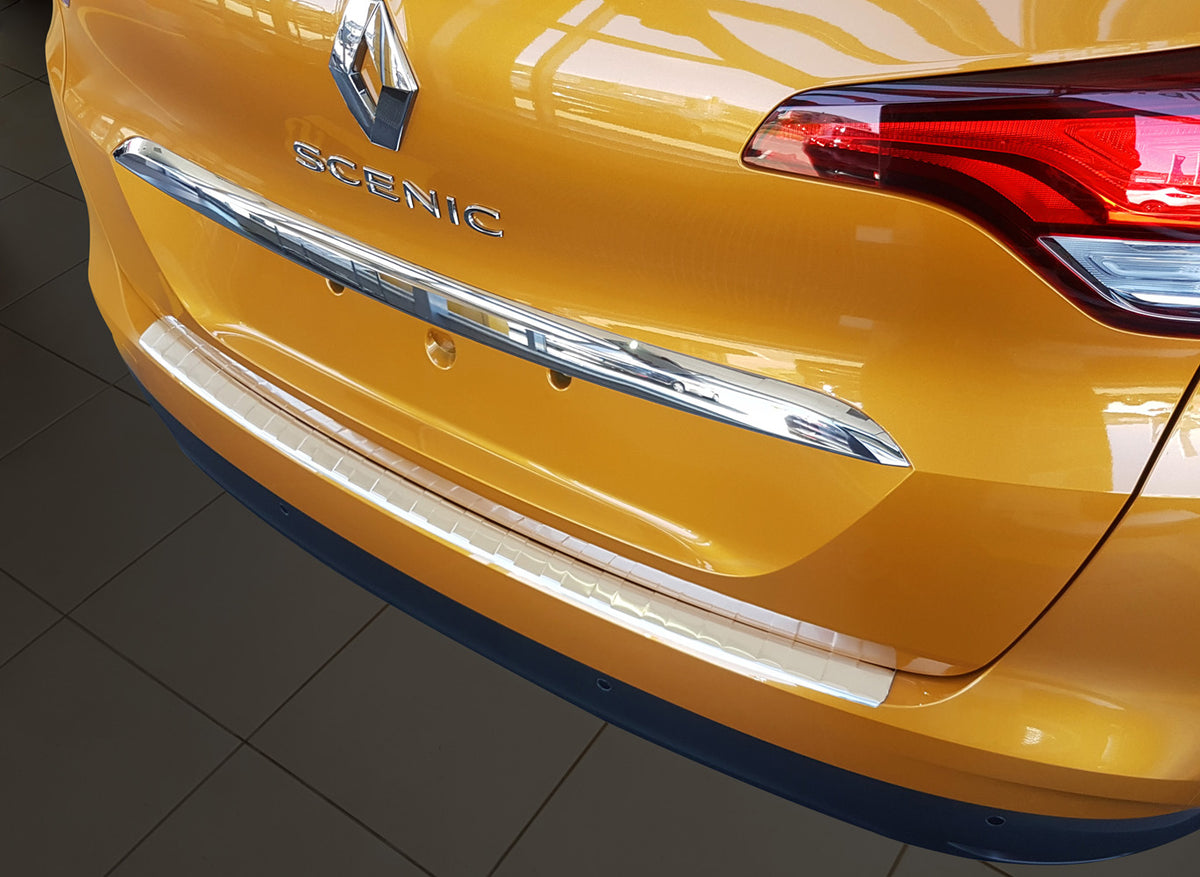 Bakfangerbeskytter Renault Scenic IV /Grand Scenic III (2016-) – Rustfritt stål - detaljer