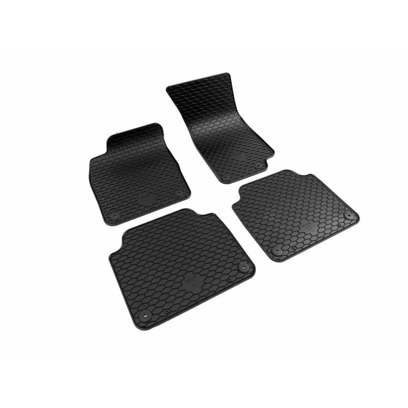 DomLine luktfrie gummimatter til Audi A8 IV (D5) 2017– – anthracite svart, vanntette og sklisikre