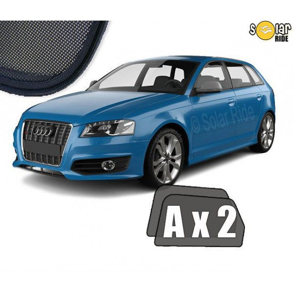 Sr solskjerm i akryl til Audi A3 8P Sportback - vindavviser og regnbeskyttelse, enkel montering