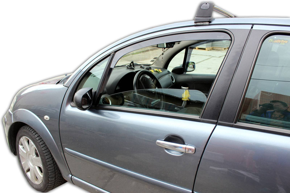 Heko vindavviser til Citroen C3 I – sort transparent