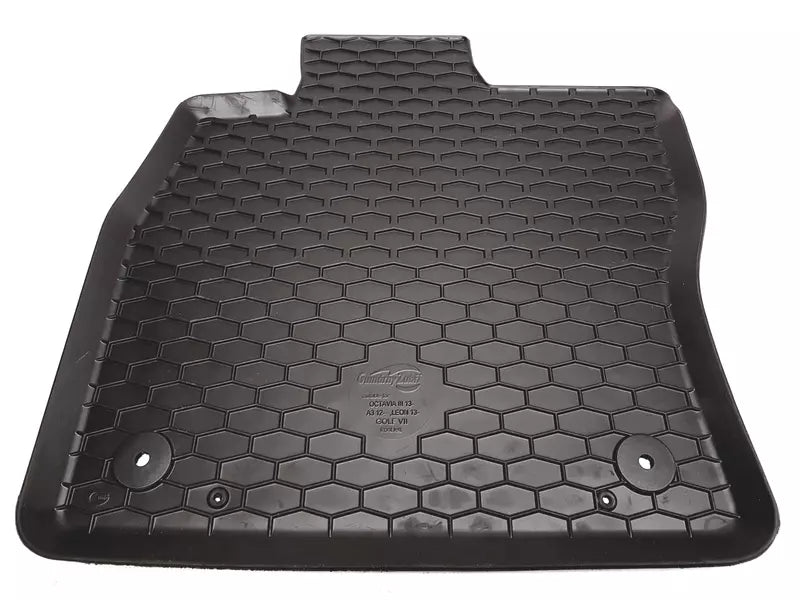 Gulvmatter Vw Golf VII (2012-2020) – HDTE - High-density Termoplast-elastomer | VAG OEM - detaljer
