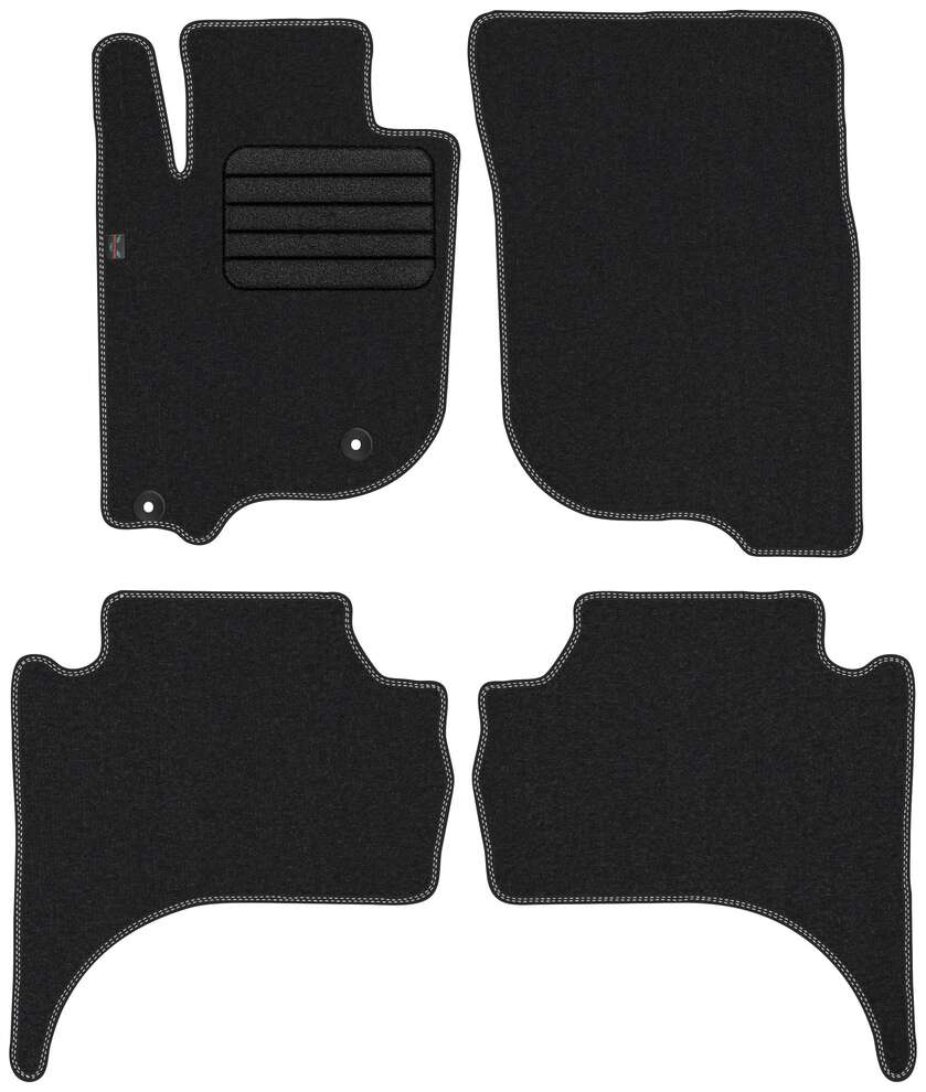 Unknown stoffmatter til Mitsubishi L200 V – premium velour