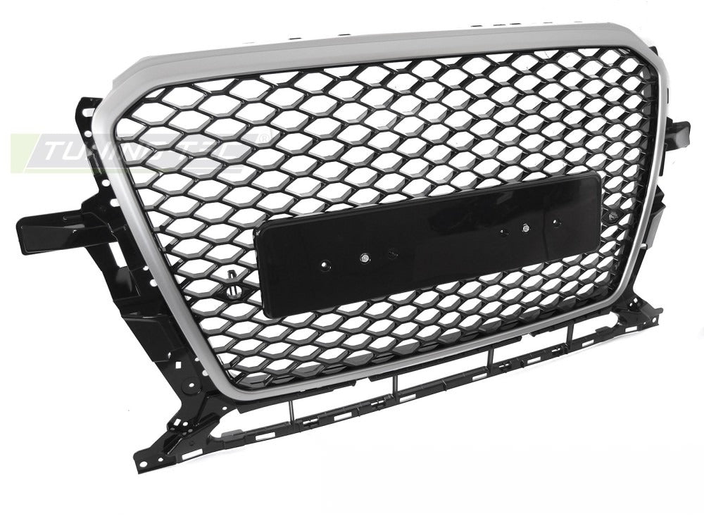 Grill Ramme Audi Q5 8R 12-16 vist skrått med profil synlig