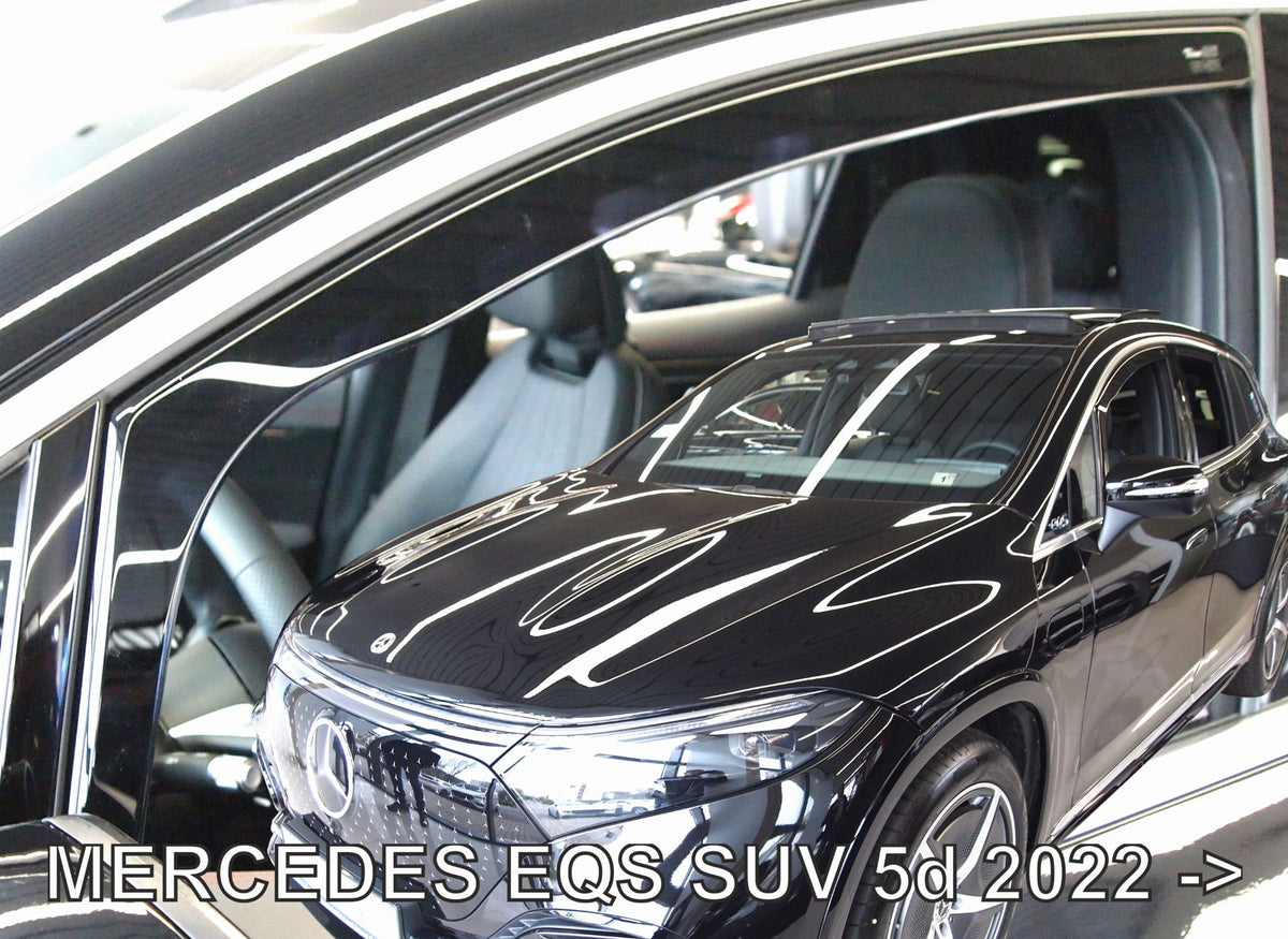 Heko vindavviser til Mercedes EQS SUV / sett 2 stk. – PMMA Plexiglass