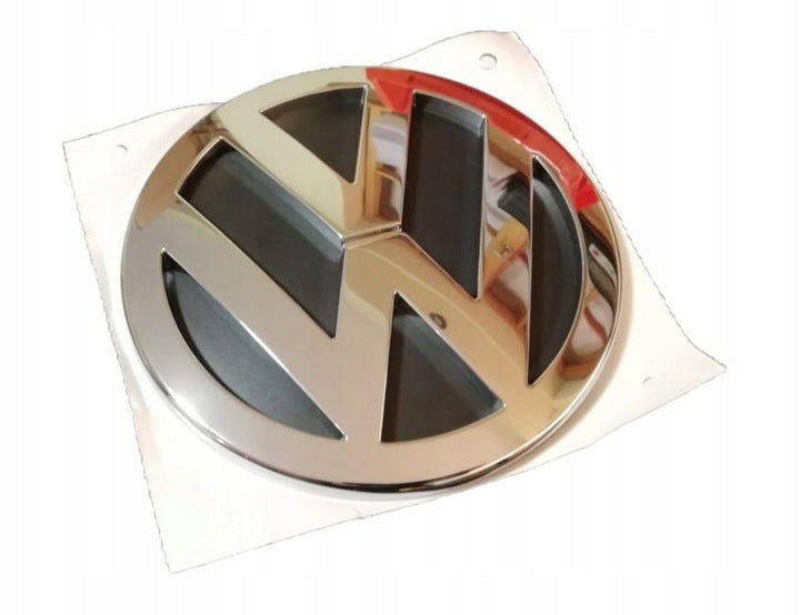 Emblem/logo til Vw VAG emblem Emblemat T5 Caddy III i chrome for bakluke, diameter 105 mm