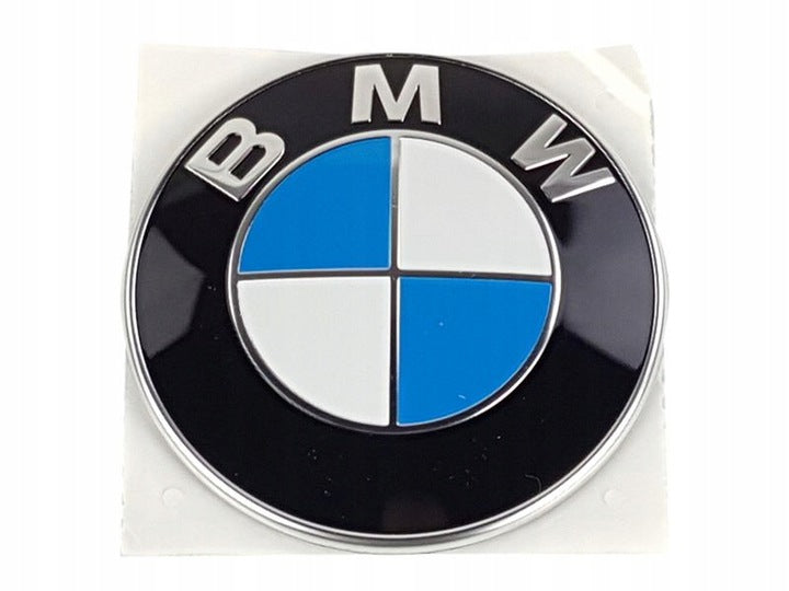 Emblem Bmw / - 1 stk. D - Ø82mm Bakluke - sett forfra