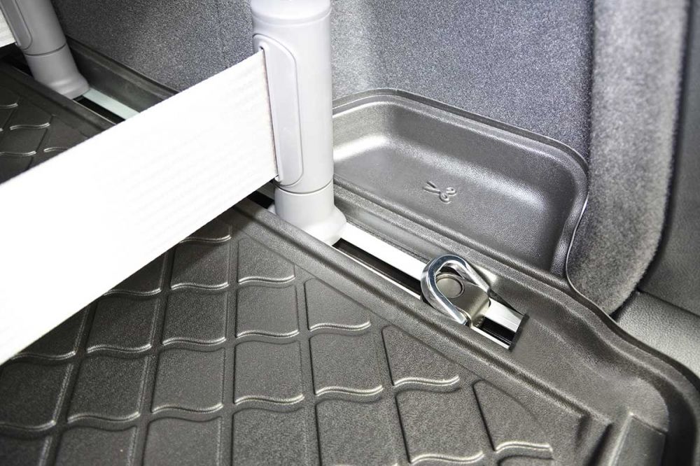 Bagasjeromsmatte Bmw iX3 (G08) (2020-2025) – myk Termoplast-elastomer (TPE) - nærbilde