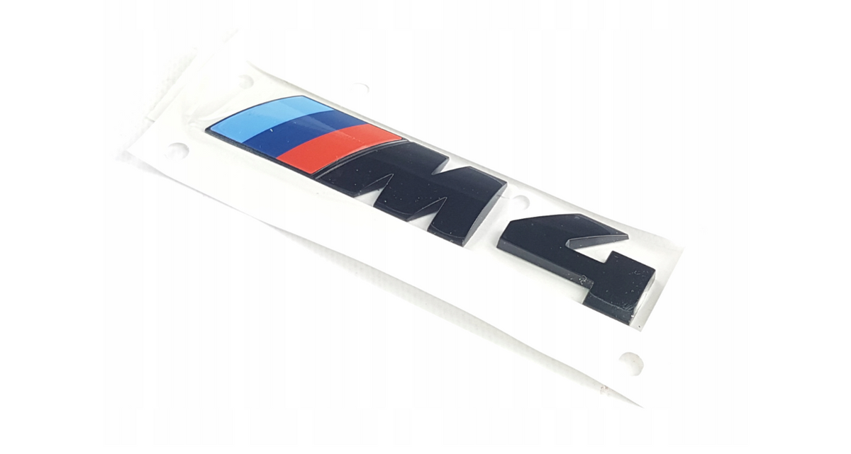 Emblem Bmw 4-serie M4 (F83) Competition Black Edition - sett forfra