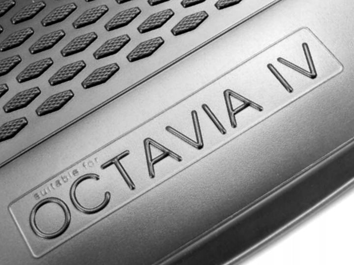 Bagasjeromsmatte Skoda Octavia IV Liftback (2019-) – TPE gummi - detaljer