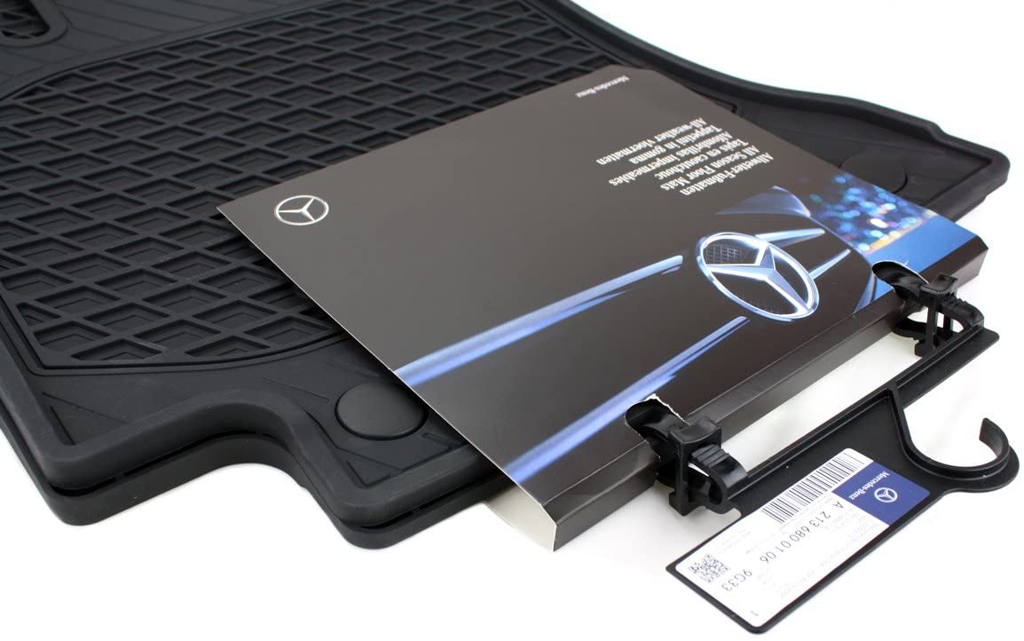 Gulvmatter Mercedes E (W213/S213) / CLS (C257) (2016-2023) – TPE Gummi | Mercedes OEM - sett bakfra