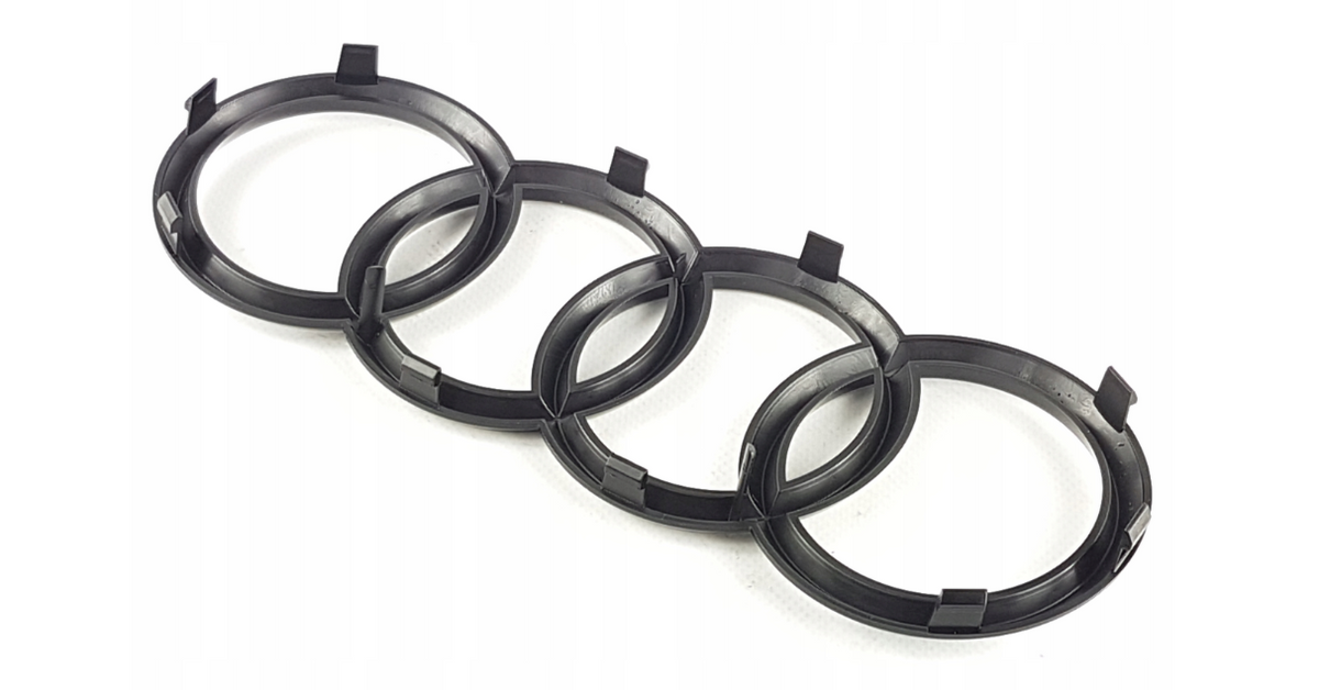 Emblem Audi A4 B9 / Audi A5 (8TM) RS5 Sportback Grill Black Edition - sett forfra