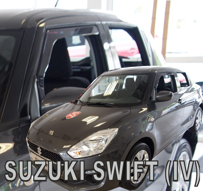 Heko vindavviser til Suzuki SWIFT (IV) 5-dørs 2017→ sett 4 stk. – PMMA Plexi