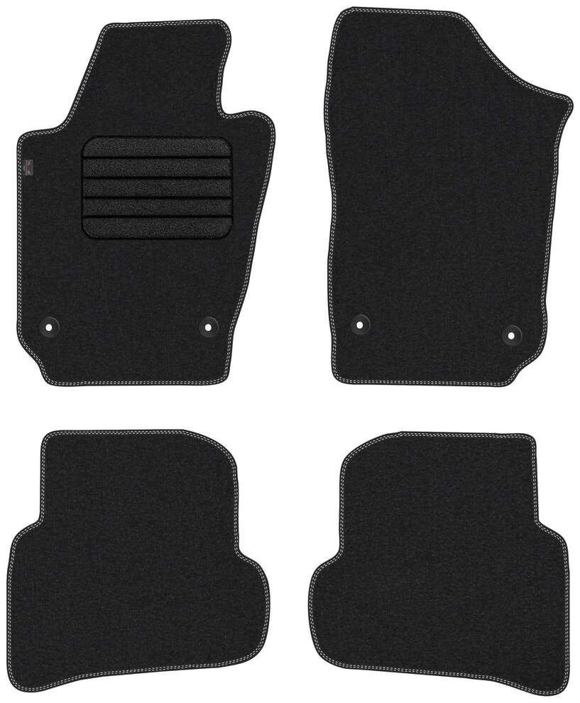 Unknown stoffmatter til Seat Ibiza IV – premium velour