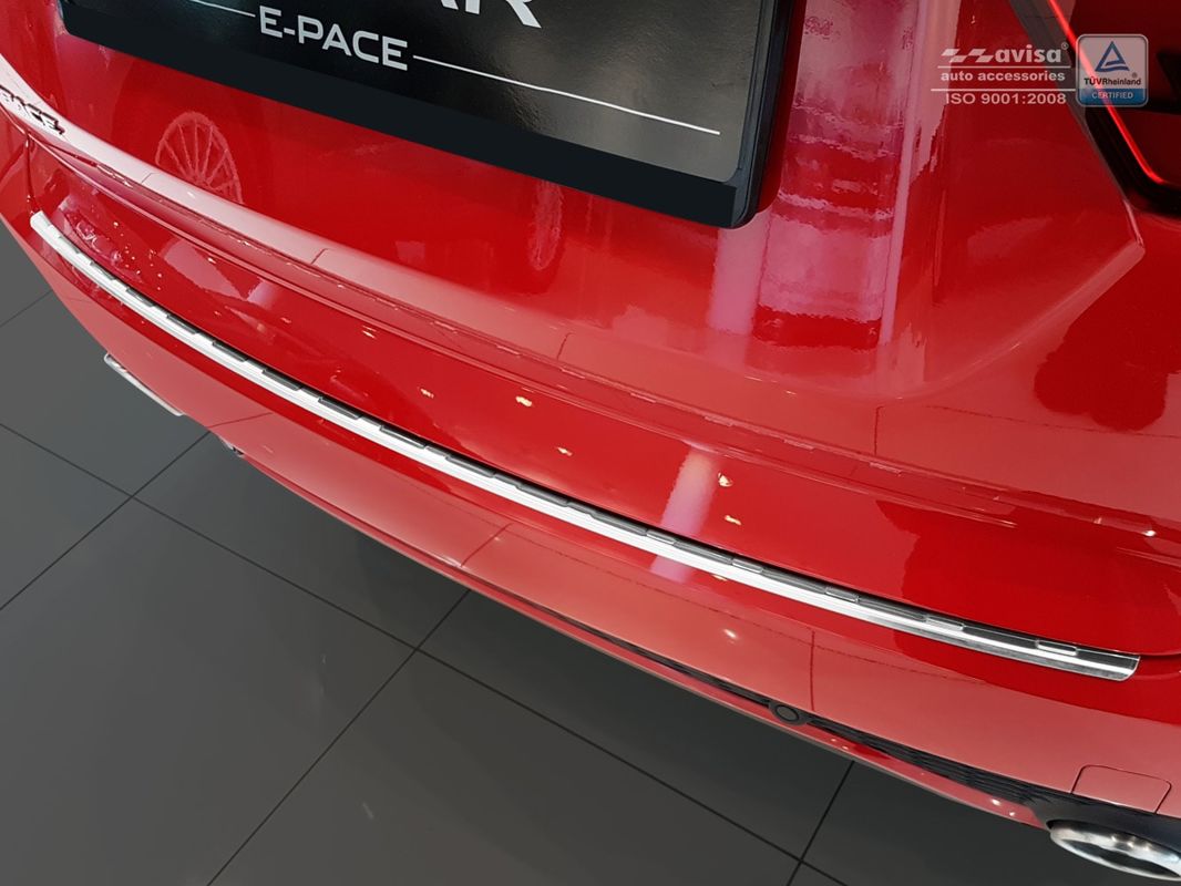 Bakfangerbeskytter Jaguar E-Pace (2017-2024) – rustfritt stål - detaljer