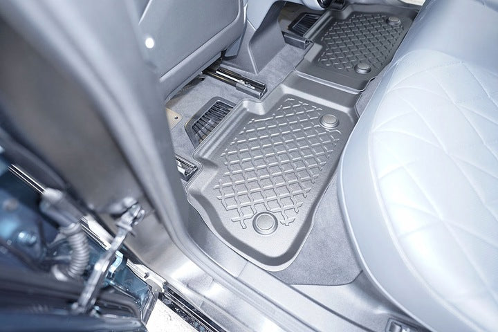 Gulvmatter Bmw iX (I20) (2021-) – TPE antiskli luktfrie materiale - sett bakfra