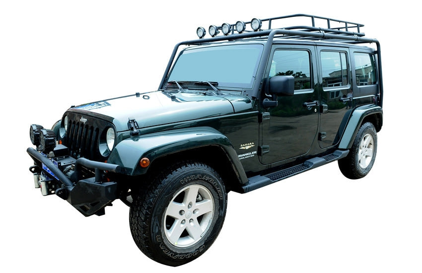 Takstativ Plattform Jeep Wrangler JK Ventshield (2006-2018) - detaljer