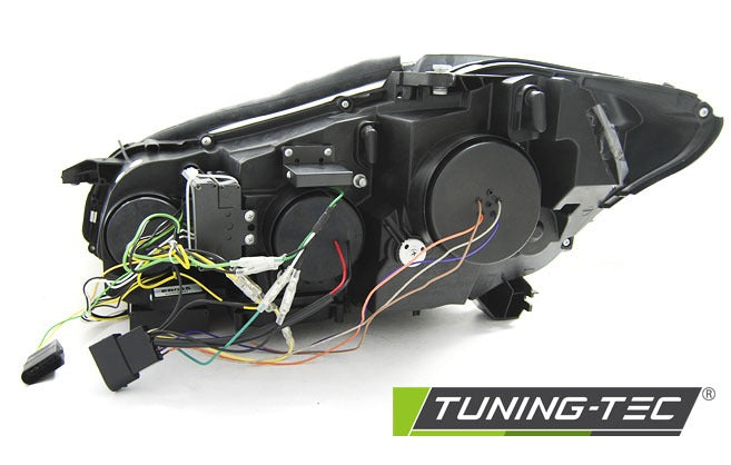 Frontlykter Mercedes W221 05-09 med festedetaljer.