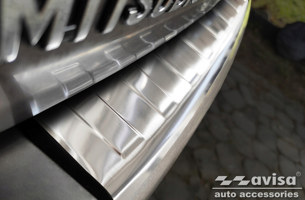 Bakfangerbeskytter Peugeot 4007 (2007-2012) – Rustfritt stål - detaljer