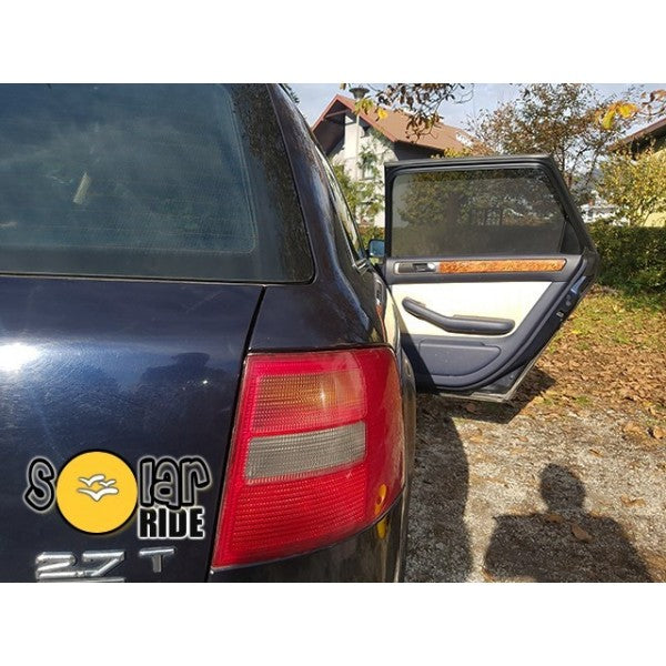 Solskjerm Audi A6 C5 Avant (1997-2004) (2 stk) - sett bakfra