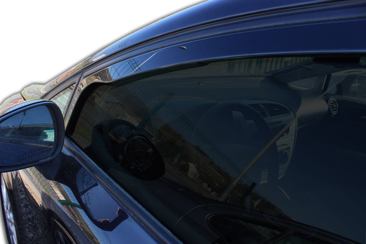 Heko vindavviser til Seat LEON II 5-dørs – sort transparent