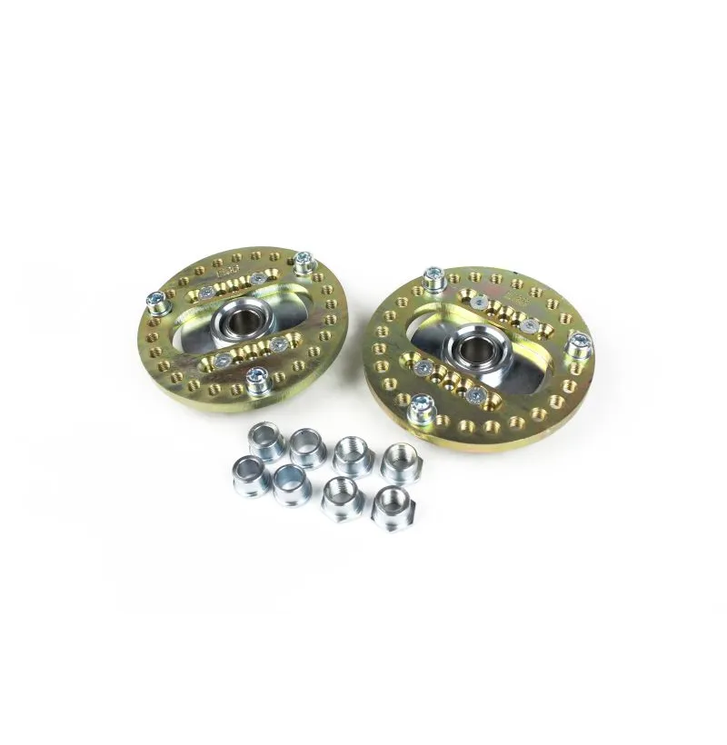 CNC-frest S355 camber plate med nedsenkbar justering for BMW E36 fjærbeintopp