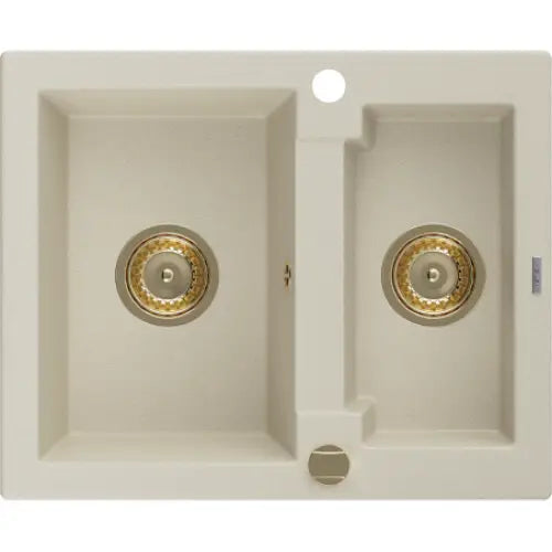 Carlos Kjøkkenvask 1 1/2 Kum 582x475 Mm Beige - 6518581500-69-g