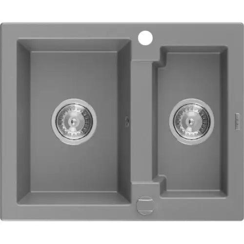 Carlos Kjøkkenvask 1 1/2 Kum 582x475 Mm Grå - 6518581500-71