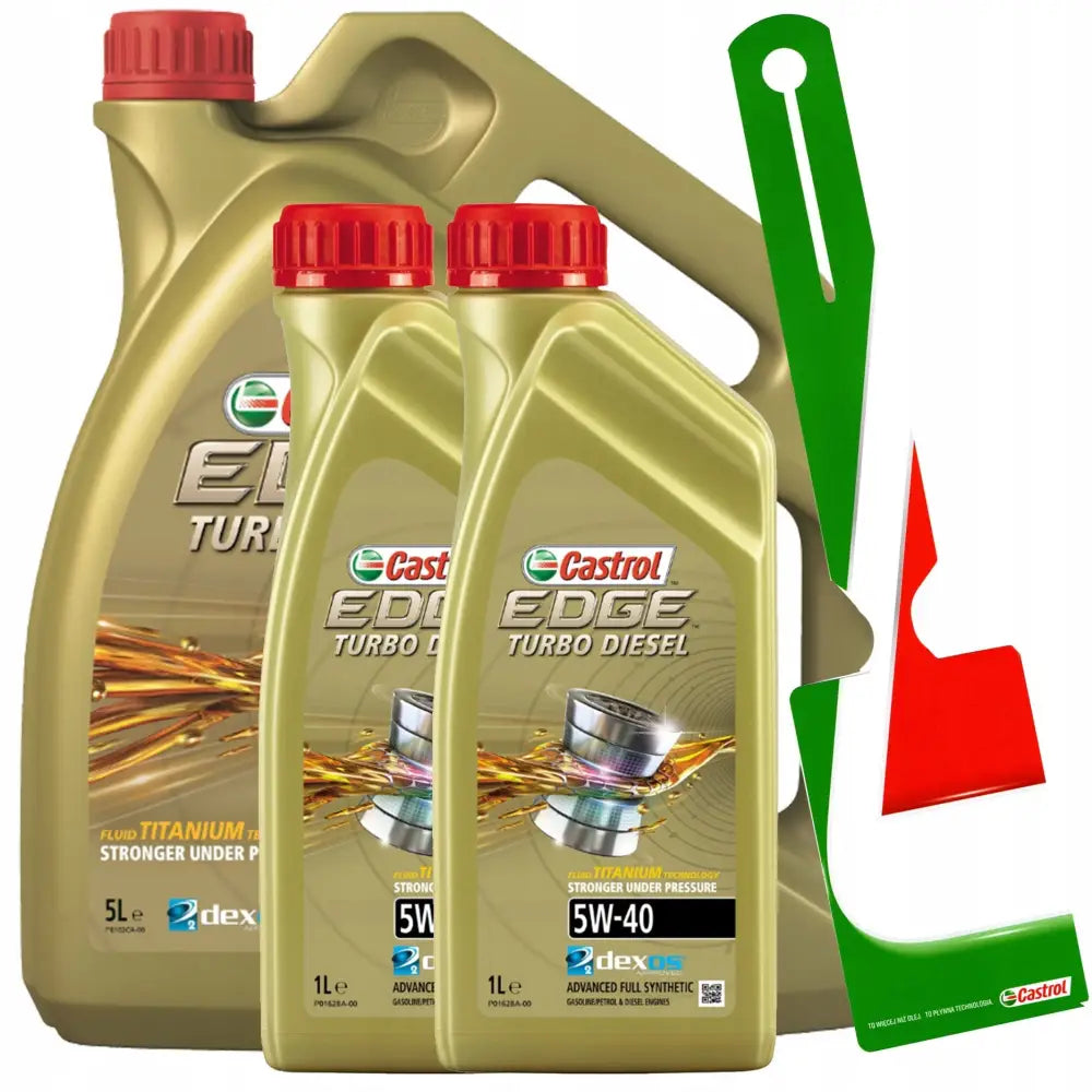 Castrol Edge Titanium Turbo Diesel 5w-40 7l