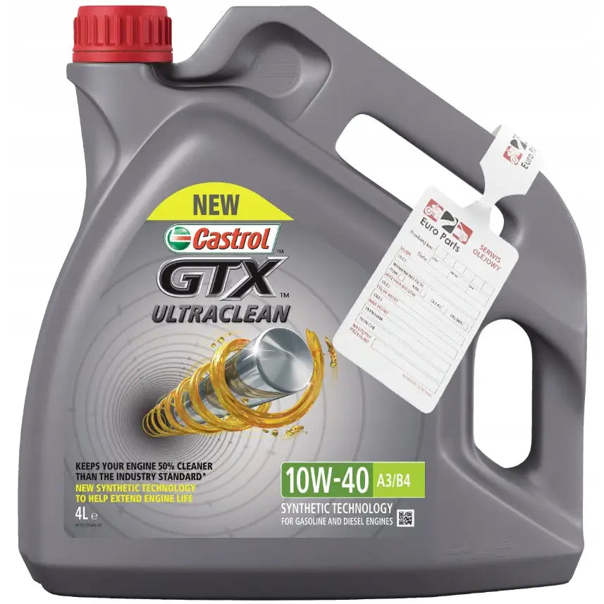 Castrol Gtx Ultraclean 10w-40 Olje 4l