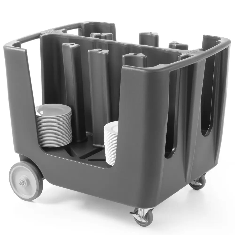 Cateringvogn med Deksel for Transport av Tallerkener Opptil 300 Mm