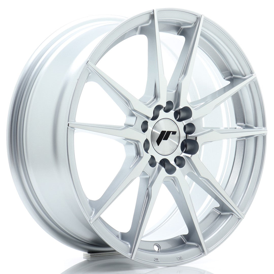 Felg JR Wheels JR21 17x7" Silver – sett forfra