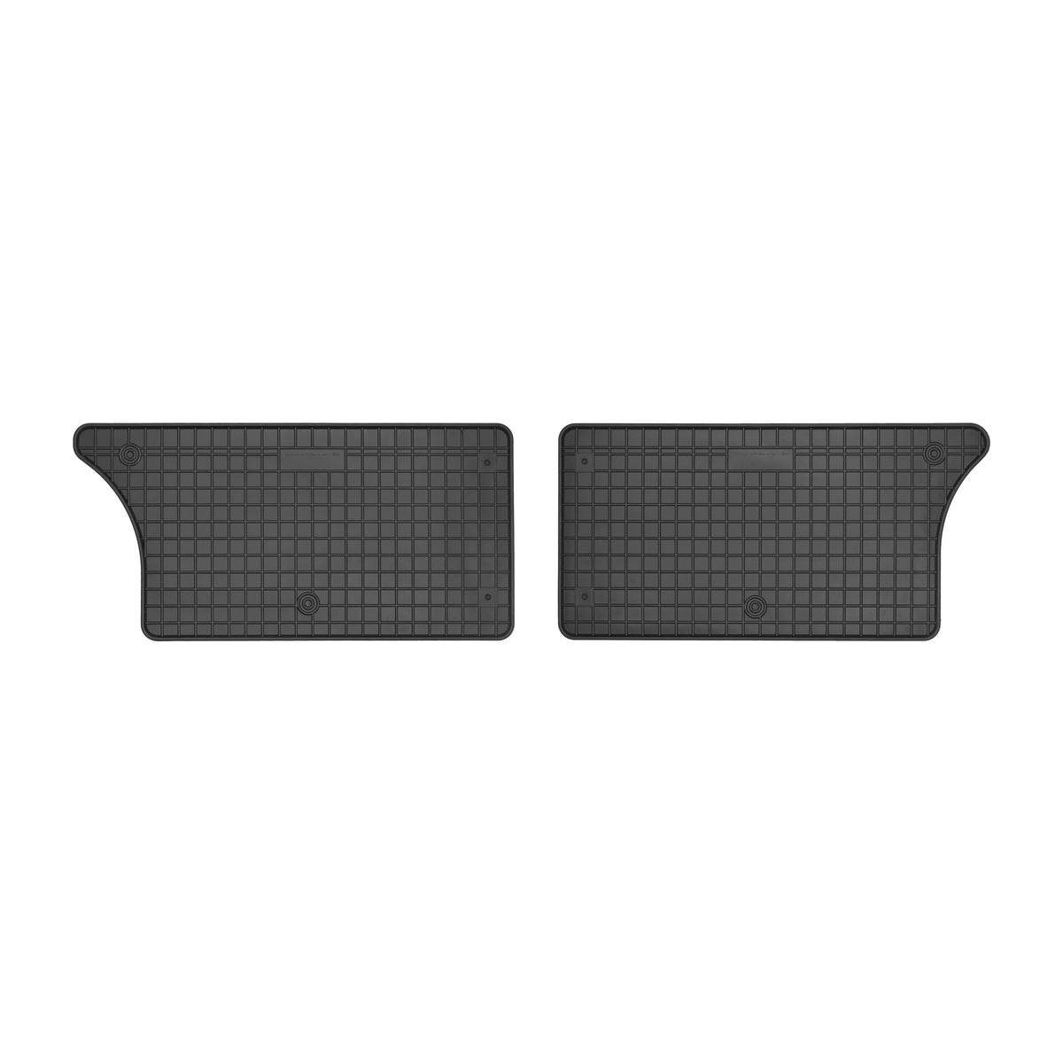 Frogum gummimatter til Ford Galaxy I (1995-2006) – svart, vanntette, 2 stk med 1 cm sidekant