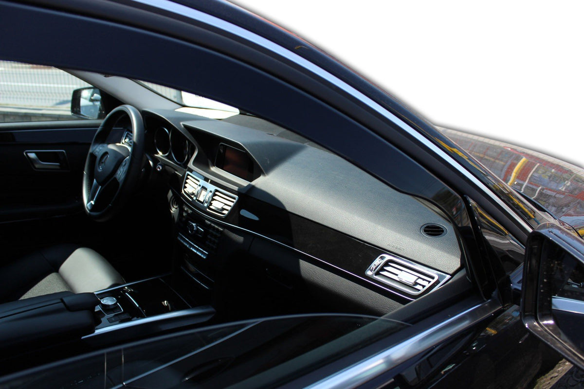 Heko vindavviser til Mercedes E (W212) Sedan – sort transparent finish