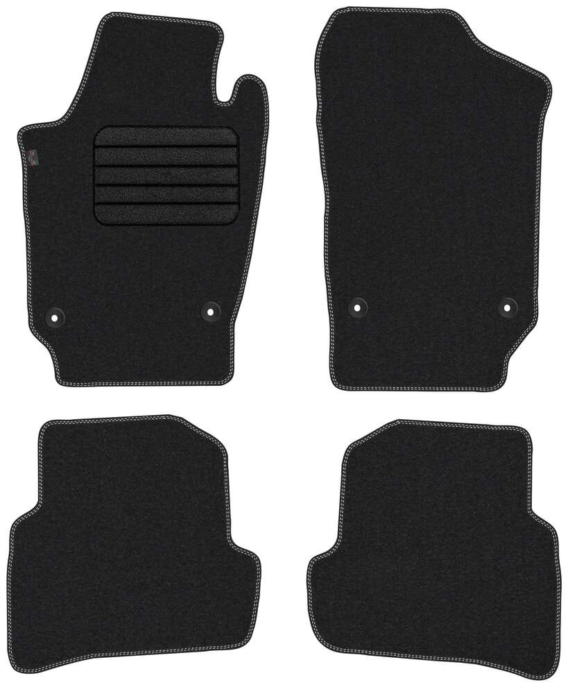 Unknown stoffmatter til Vw Polo V – premium velour tekstil