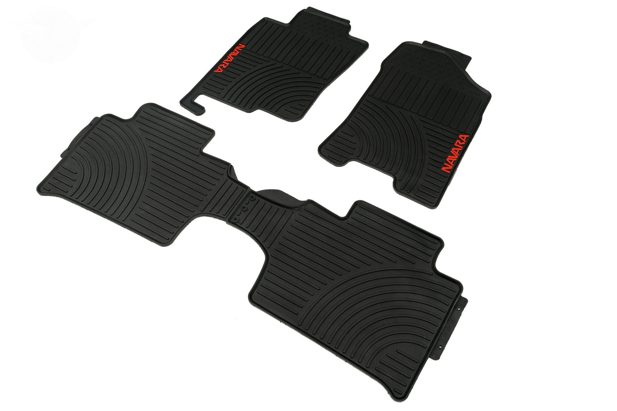 Ven-Tuning gulvmatter til Nissan Navara IV (NP300) – antiskli gummi