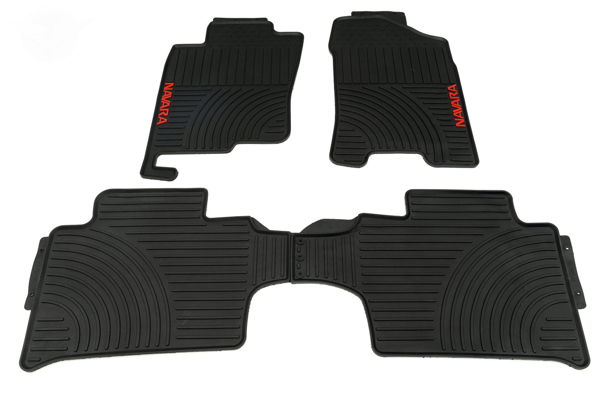 Ven-Tuning gulvmatter til Nissan Navara IV (NP300) – vanntett gummi