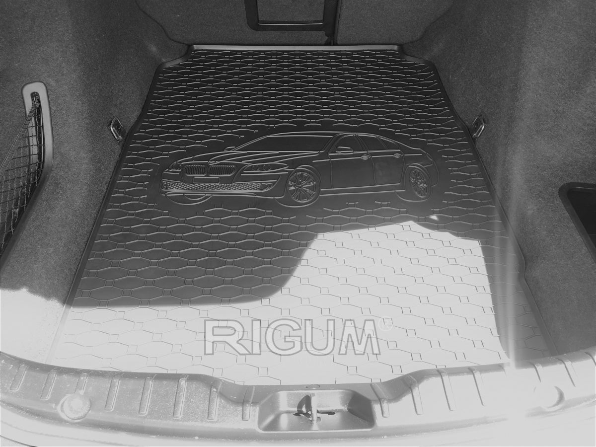 Rigum bagasjeromsmatte til Bmw 5 (F10) Sedan – svart titanium