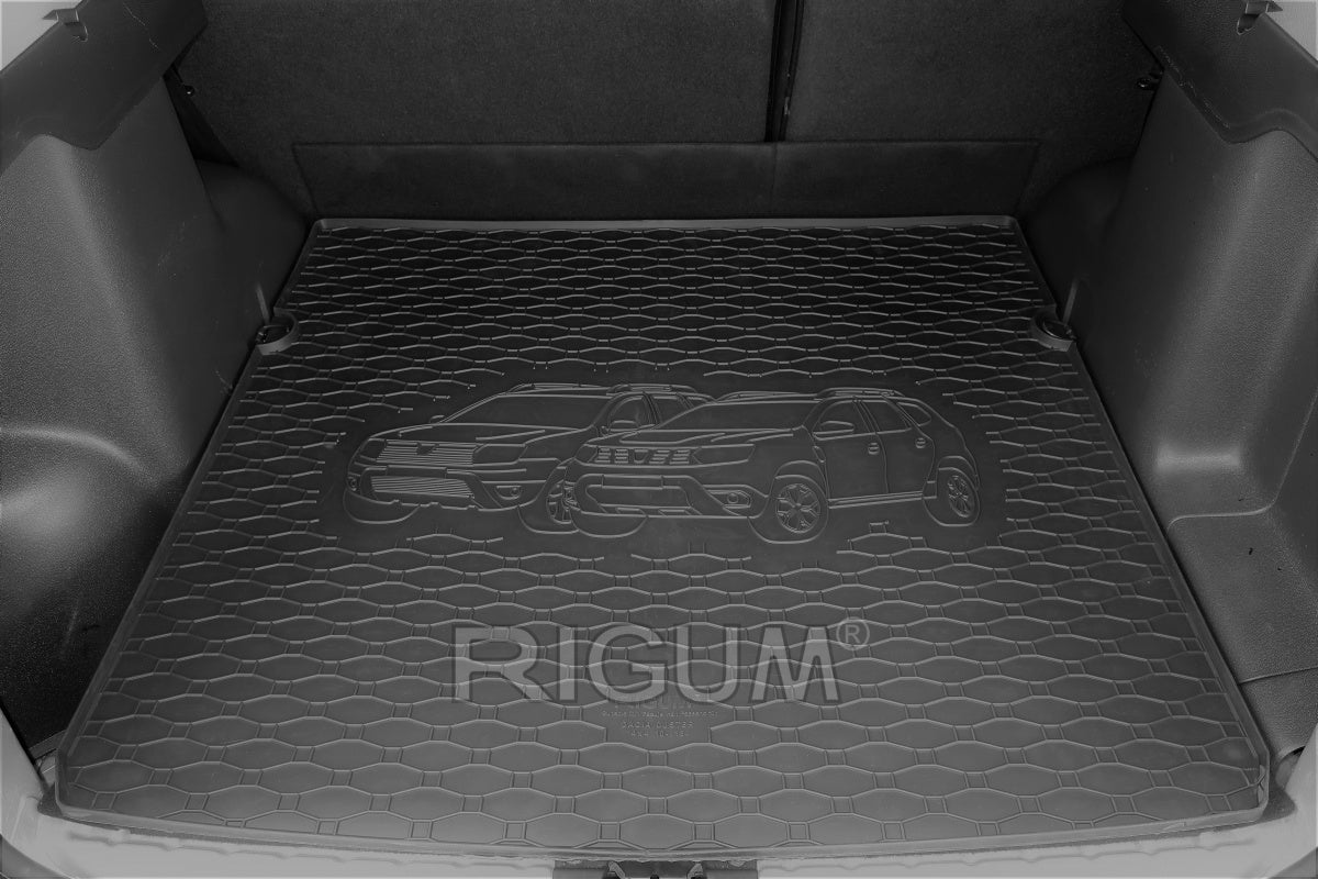 Rigum bagasjeromsmatte til Dacia Duster I / II – 10 mm sidekant